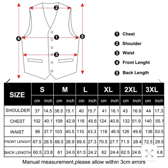 (3) M Pink Satin Waistcoat Vest, Tie, Bowtie, Handkerchief & Cufflinks Set - Picture 10 of 10